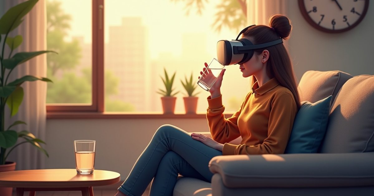 Отдых чтоб не укачивало в VR